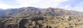 panorama vanuit Chivay